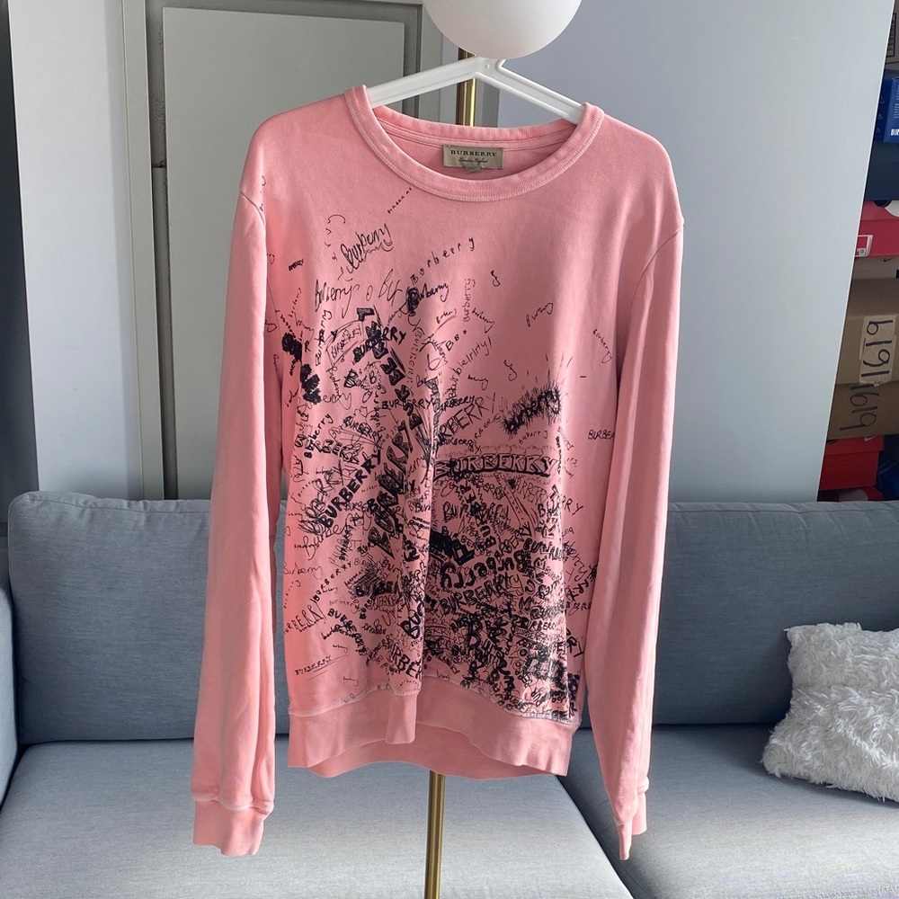 Burberry Pink Sweatshirt